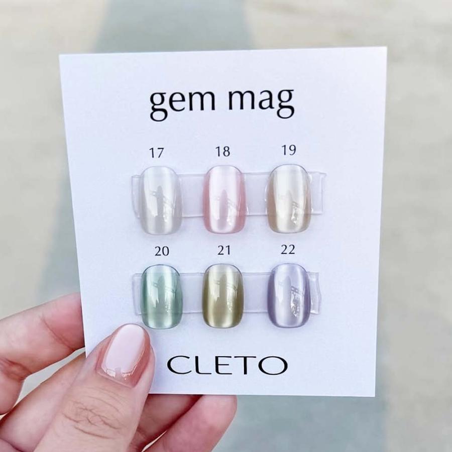 クレト CLETO ジェムマグ 全6色 17~22 7g マグネットネイル