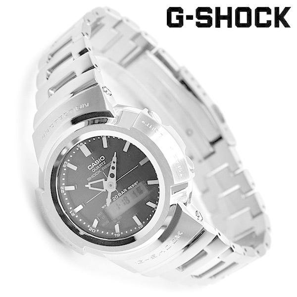 G-SHOCK AWM-500D-1A 電波ソーラー フルメタル Gショック シルバー