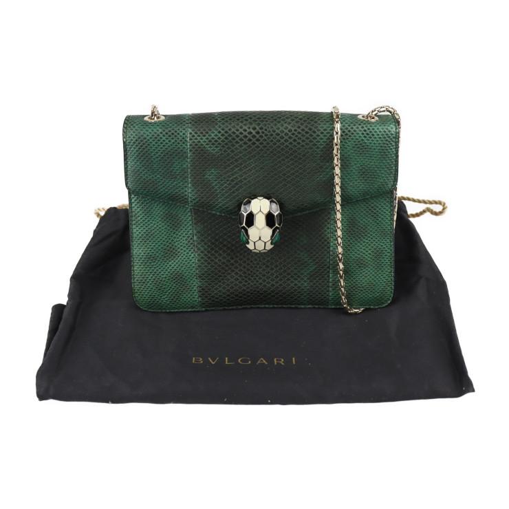 BVLGARI（ブルガリ） 美品 セルペンティ ショルダーバッグ レザー