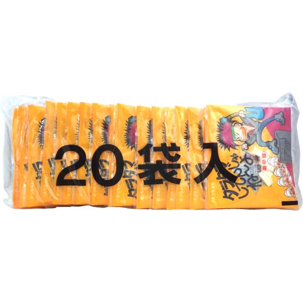 50円 よっちゃん 10gタラタラしてんじゃねーよ [1袋 20個入] : ミカミ