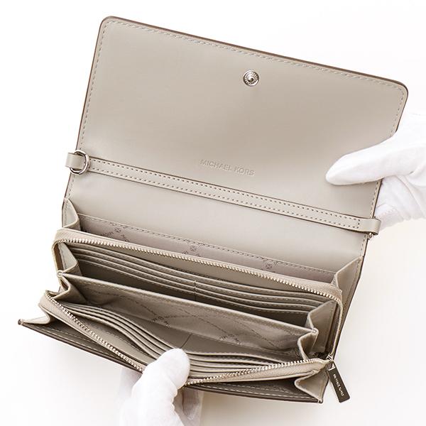 MICHAEL KORS（マイケルコース） JET SET ITEM LG ZA WALLET XBODY