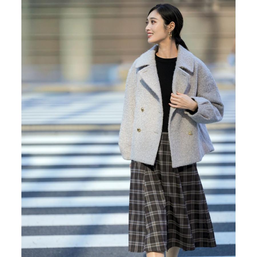 ANY SIS（エニィスィス） 【2WAY】ブークレーシャギーラメ アウター