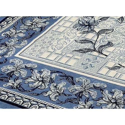 ベルギー製綿混シルクタッチカーペット モケット織ラグ HYBRIDA 200