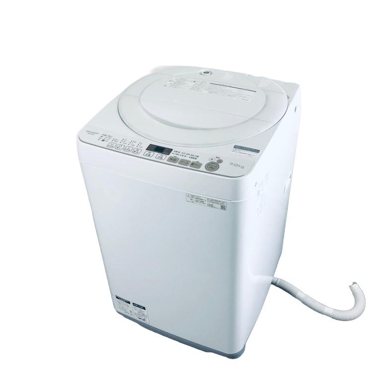 SHARP（シャープ） 洗濯機 中古 SHARP ES-KS70V-W 2020年製 7.0kg