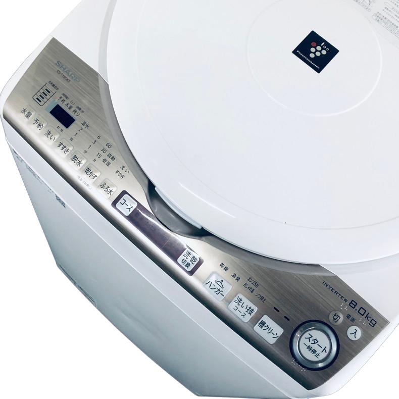 SHARP（シャープ） 洗濯機 中古 SHARP ES-TX8DKS 2020年製 8.0kg/4.5kg
