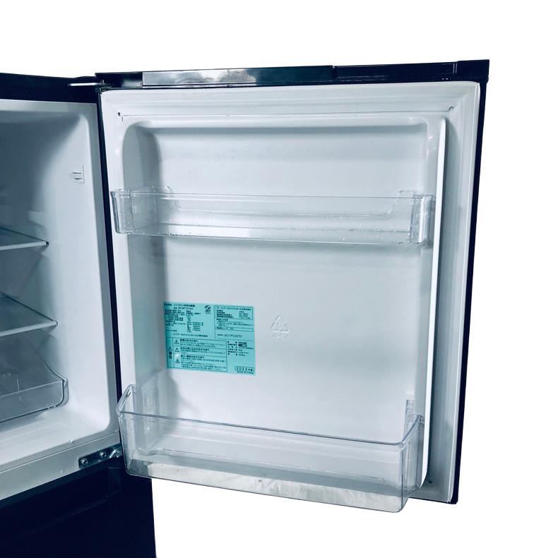 冷蔵庫 中古 ハイアール Haier JR-NF121NJ(K) 2023年製 2ドア 121L