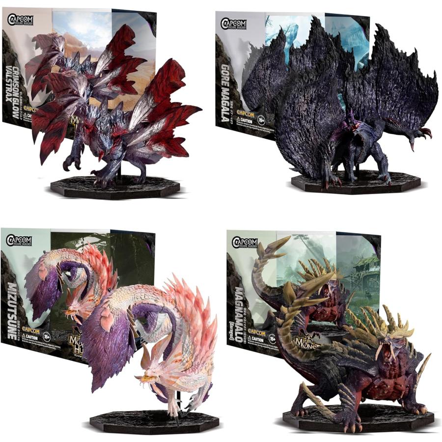 モンスターハンター CAPCOM FIGURE BUILDER CUBE MONSTER HUNTER 4体