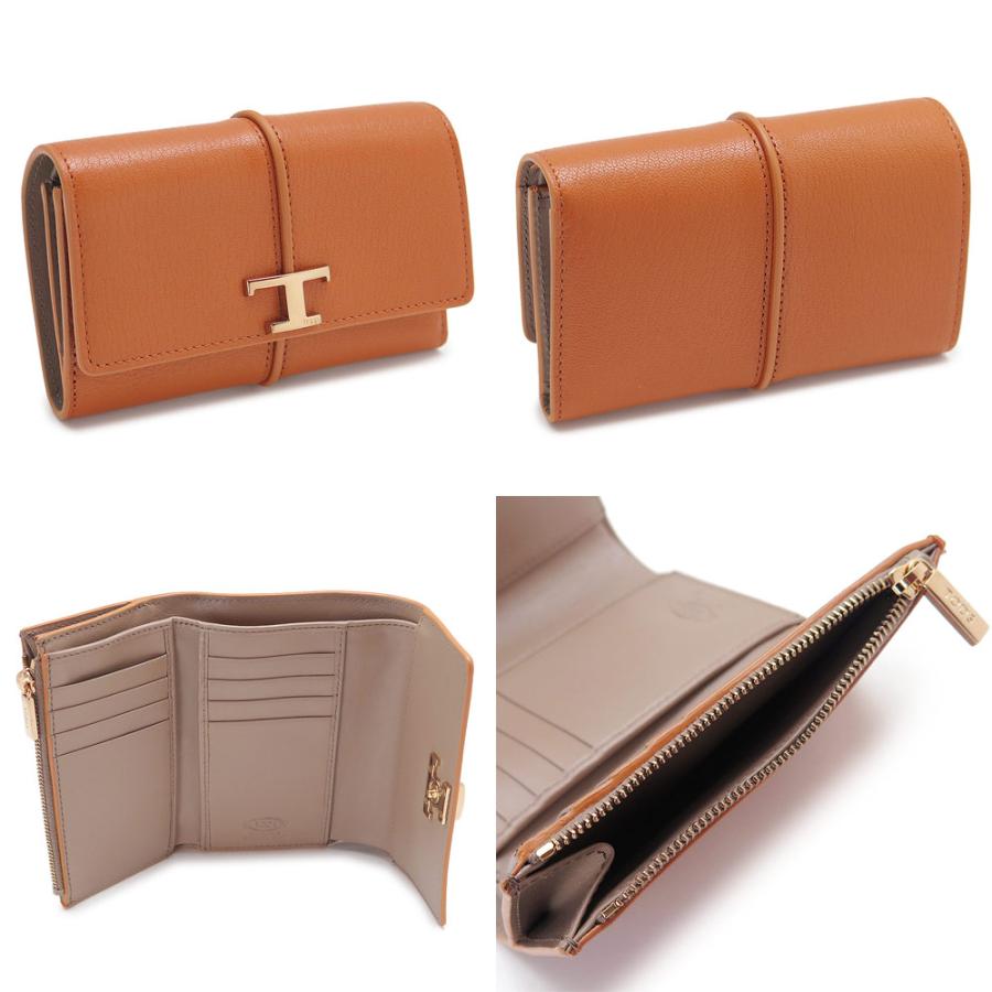 TOD'S（トッズ） 折財布 レディース Tタイムレス XAWTSKB3300TLS 三
