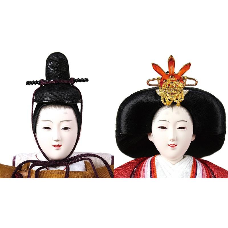 雛人形 ひな人形 平飾り 親王飾り 平安優香作 束帯雛 龍村美術織物