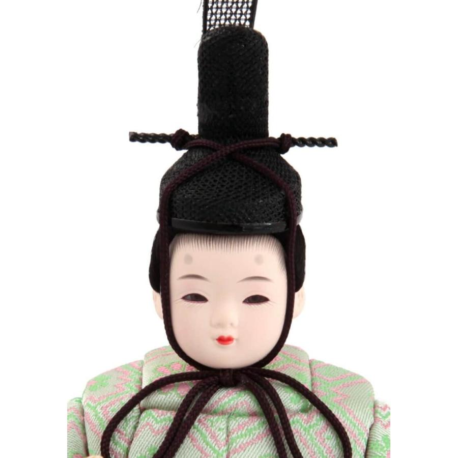 雛人形 コンパクト 一秀 ひな人形 木目込人形飾り 平飾り 親王飾り