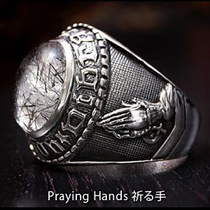 シルバーリング カレッジリング メンズ 指輪 シルバーアクセサリー