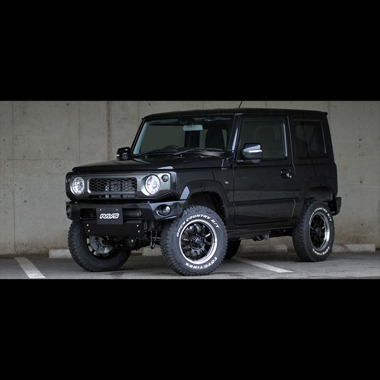 RAYS RAYS A-LAP A-LAP-J 16x6.0J 5/139.7 +5 BD ブラック/リムDC 新品