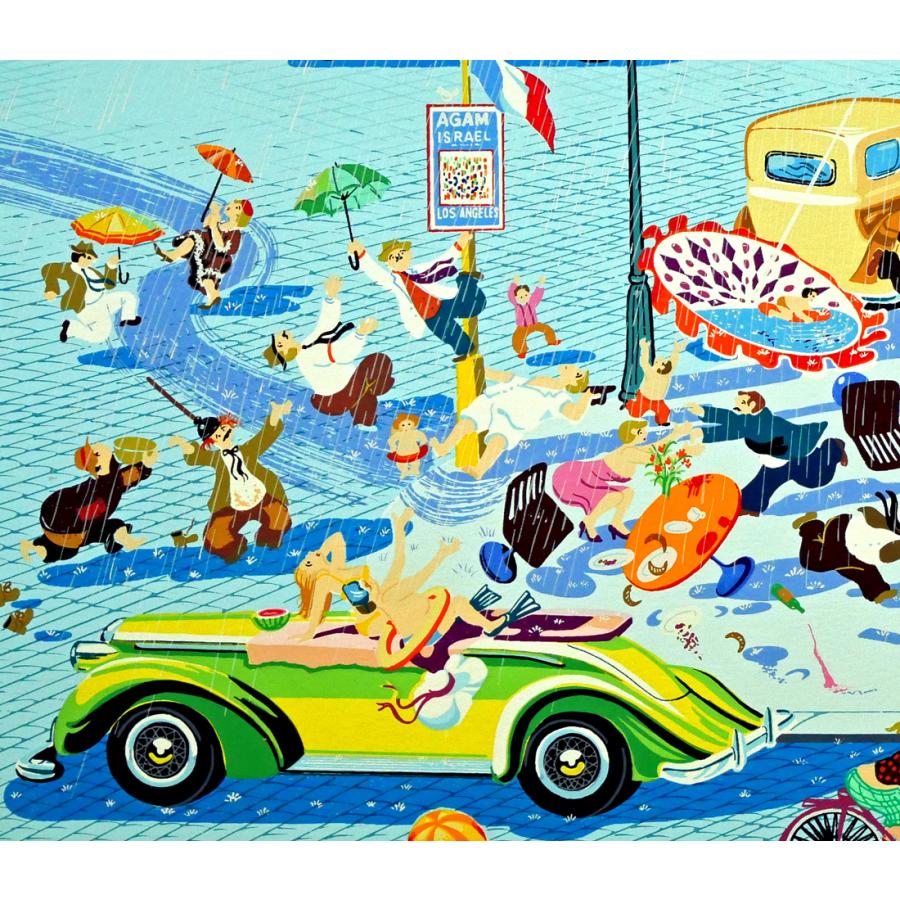 山形 博導（ヒロヤマガタ）「ペリエ」シルクスクリーン版画・限定