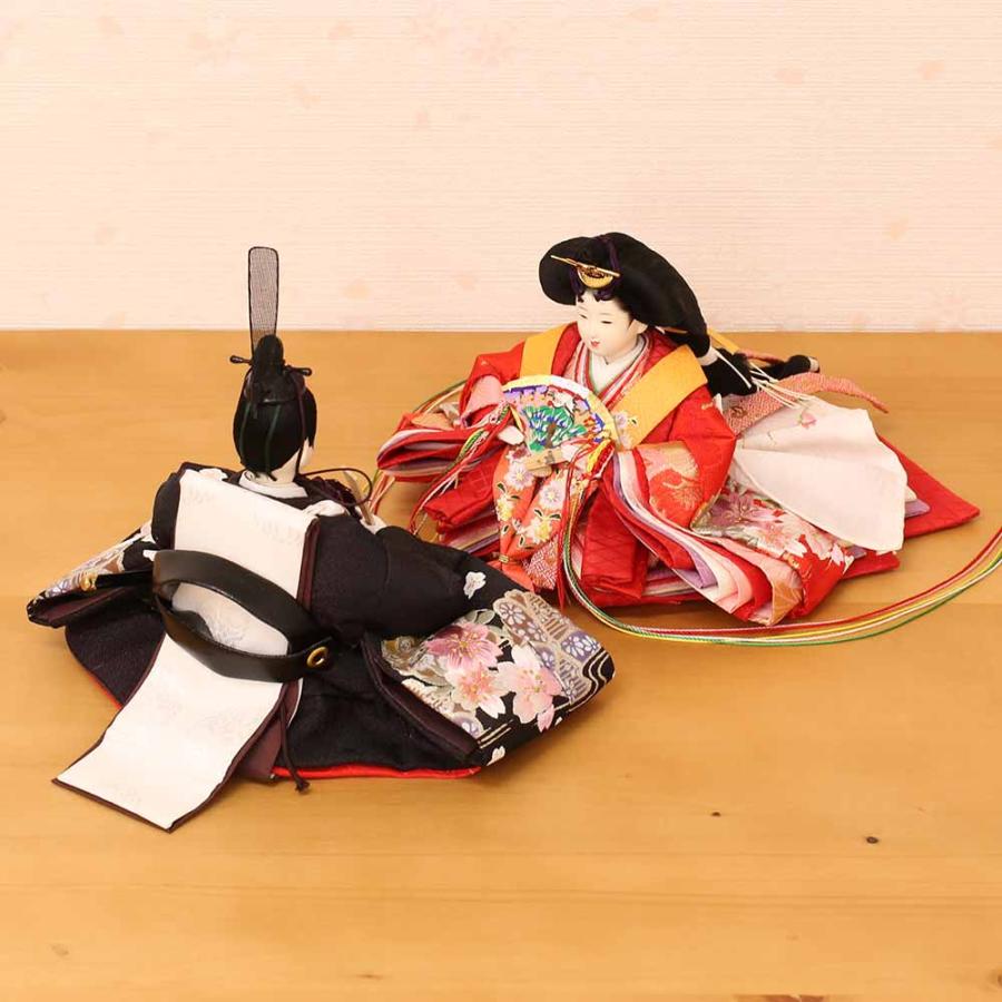 雛人形 ひな人形 親王飾り 平飾り 二人雛 お雛様 久月 人形の久月