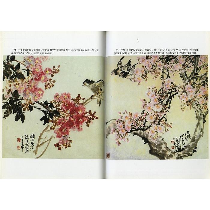 水墨画 / 水墨画集 中国画集 墨彩画 絵手紙 日本画 [写意花鳥画法