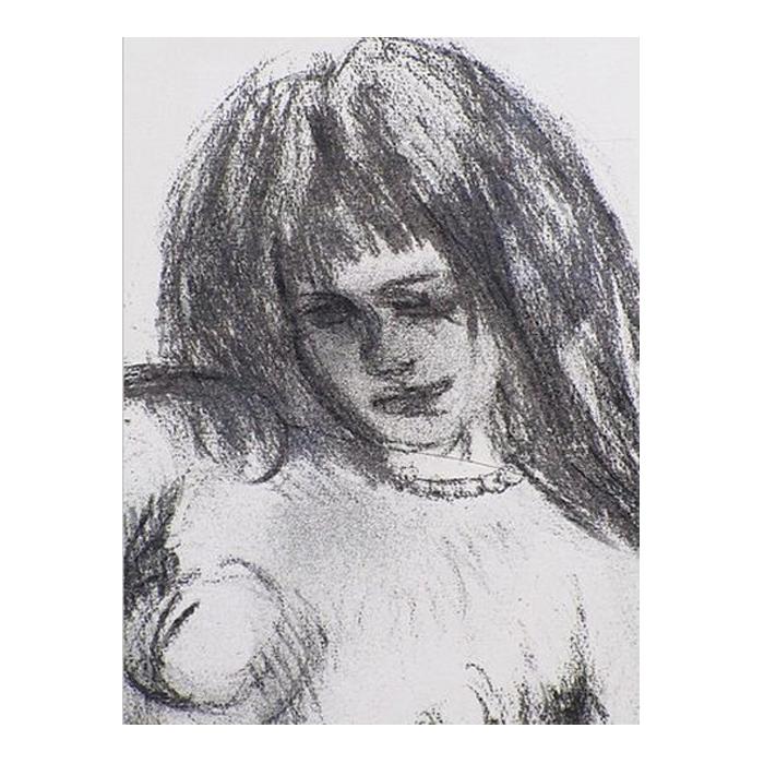 梅原龍三郎 『裸婦』 (23/175) リトグラフ 版画 美人画 日本人作家