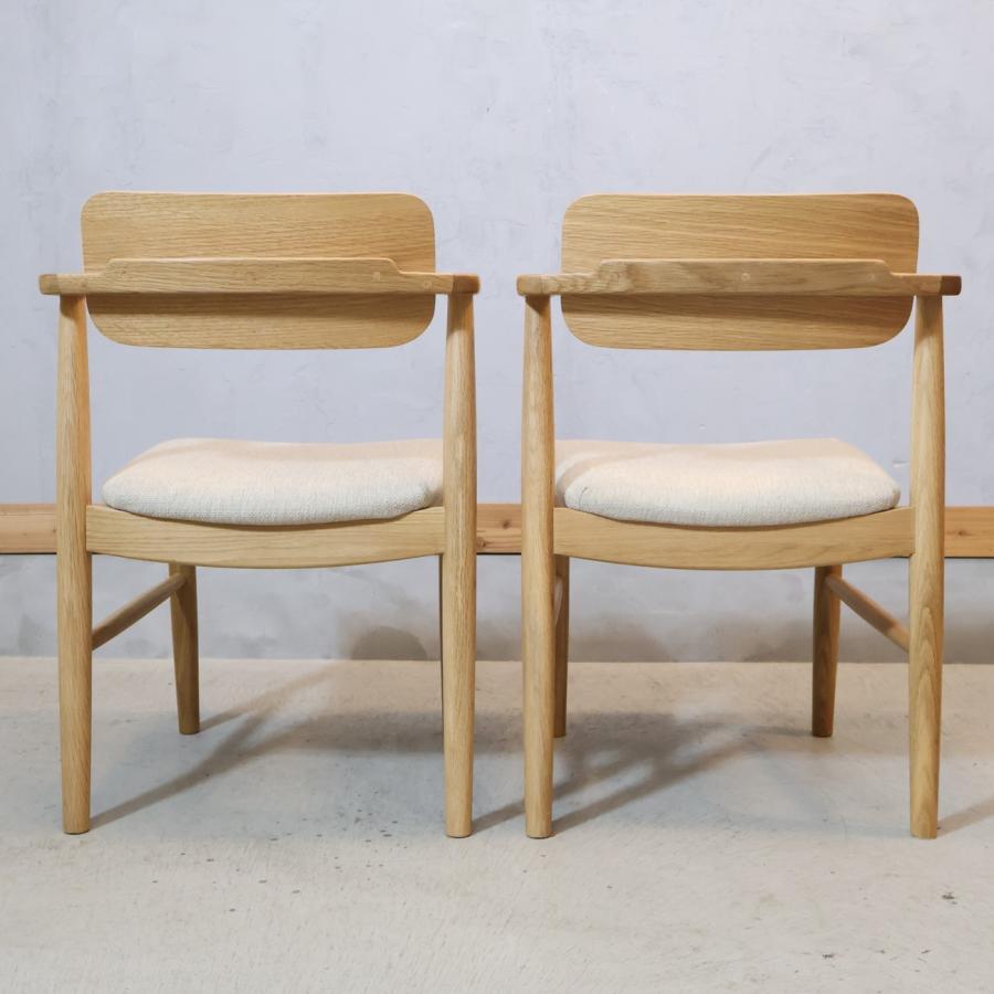 unico ウニコ NEAL ニール オーク材 ダイニングチェア 2脚セット 天然