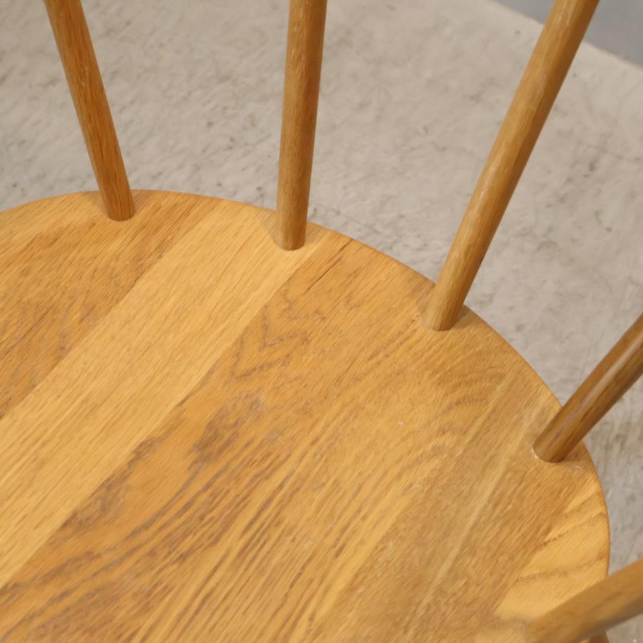 無印良品（MUJI） オーク無垢材 ダイニングチェア 2脚セット 北欧