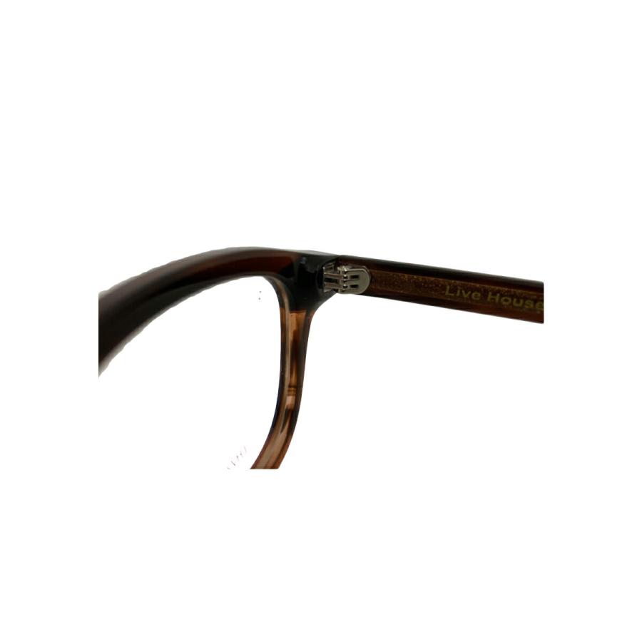 度付き メガネ ライブハウス LHV26-117 ウエリントン 太い 太縁 厚セル