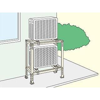エアコン 室外機用キャッチャー 平地高置・二段置用 C−WG : コメリ