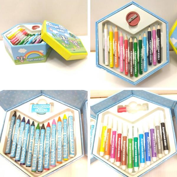 エンジェルブルーキッズ ANGELBLUE ナカムラくん 豪華3段ペンセット