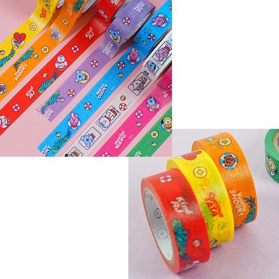 BT21 マスキング テープ II [韓国文具][文房具][かわいい][防弾少年団