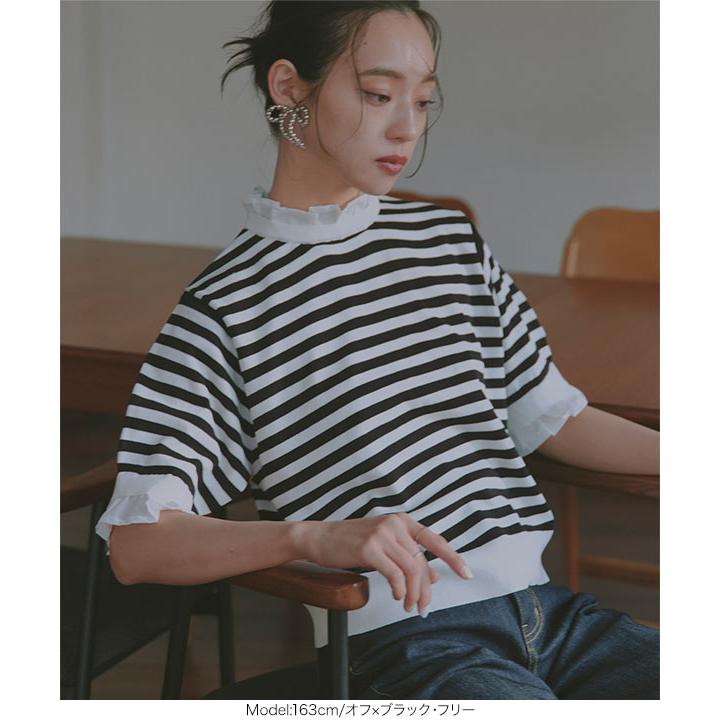 KOBE LETTUCE（神戸レタス） トップス レディース サマーニット 半袖 5