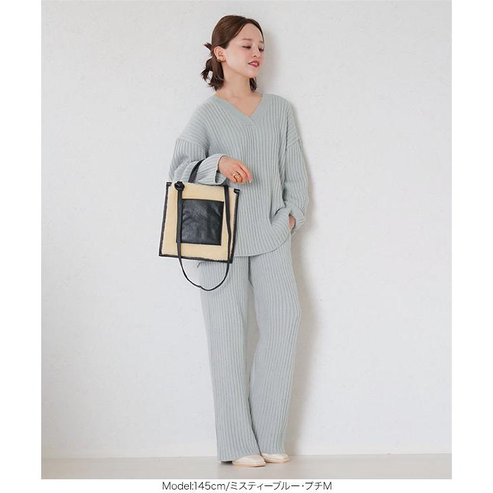 KOBE LETTUCE（神戸レタス） 田中亜希子さんコラボ ワイドパンツ 低