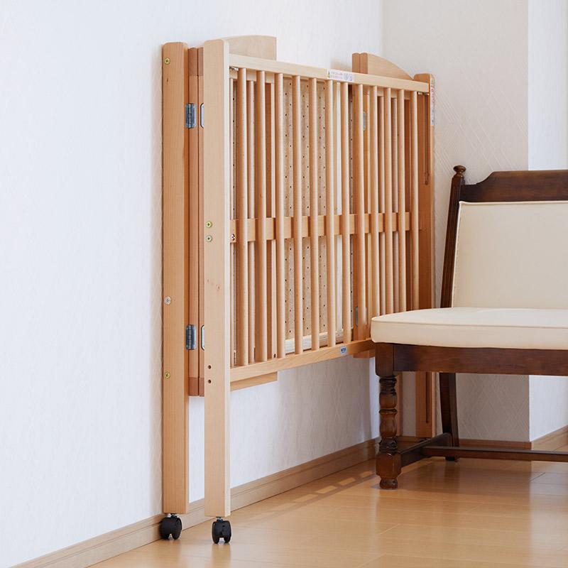 カトージ（KATOJI） ベビーベッド 日本製 折りたたみ ベビーベッド