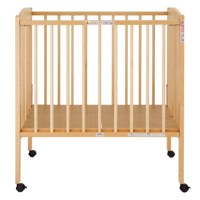 カトージ（KATOJI） ベビーベッド 日本製 折りたたみ ミニベッド ハイ
