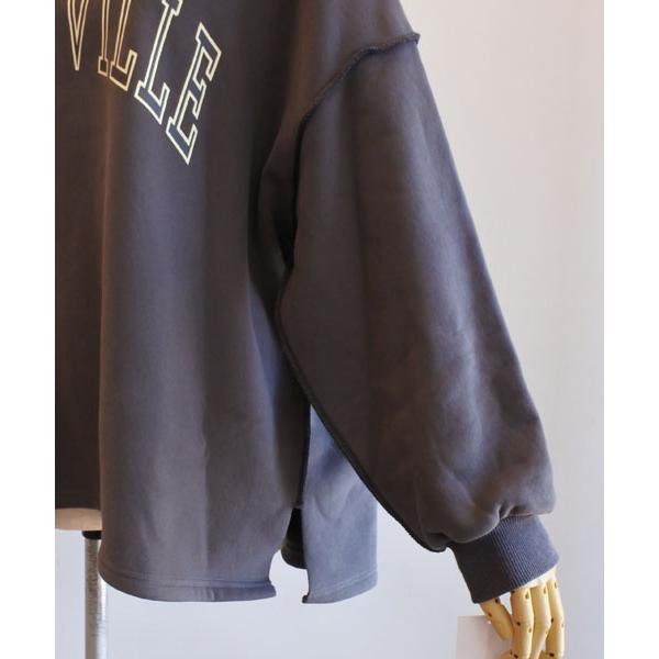 PASSIONE（パシオーネ） 裏起毛ゆったりプルオーバー オーバーサイズ