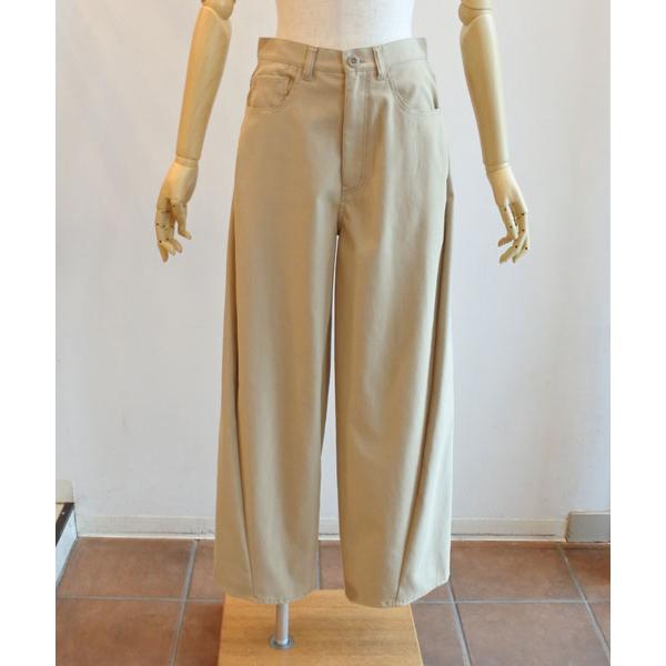 Cafune（カフネ） カーブパンツ 軽量 ワイドパンツ ROBE 手洗い可 送料