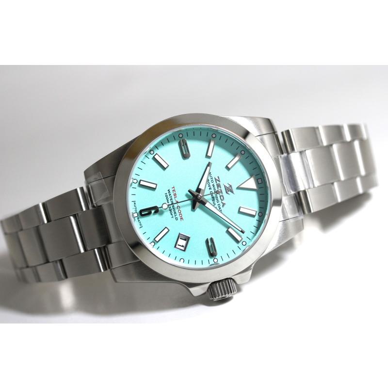 ZEEDA ジーダ TESLA-CODE BLU テスラ・コード 自動巻き腕時計