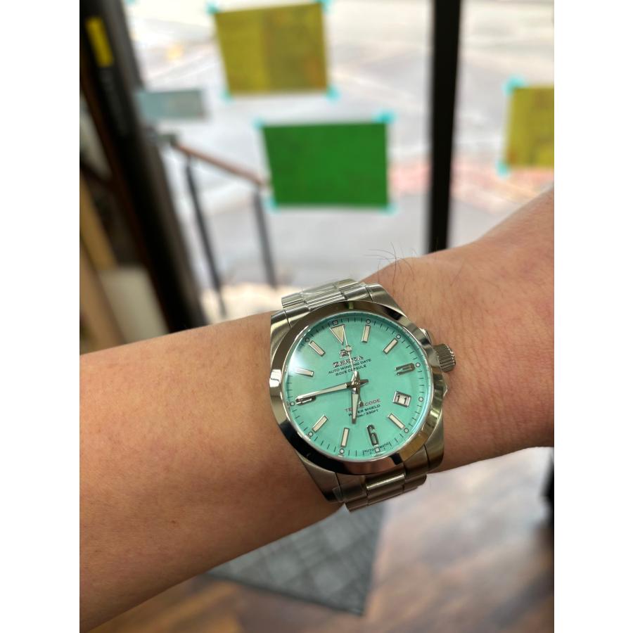 ZEEDA ジーダ TESLA-CODE BLU テスラ・コード 自動巻き腕時計