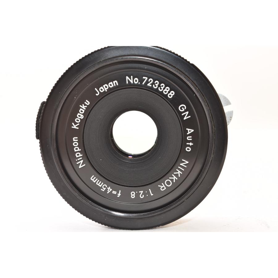 ☆美品☆ Nikon ニコン GN Auto NIKKOR 45mm F2.8 フード付き 2512079