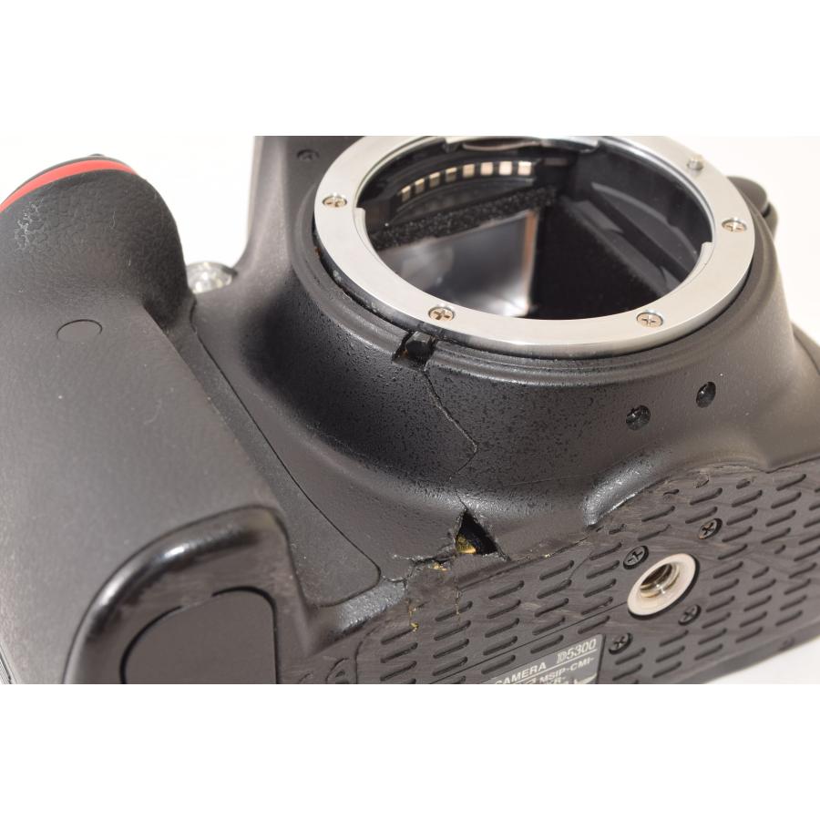 ☆ジャンク品☆ Nikon ニコン D5300 ボディ ショット数 9848回