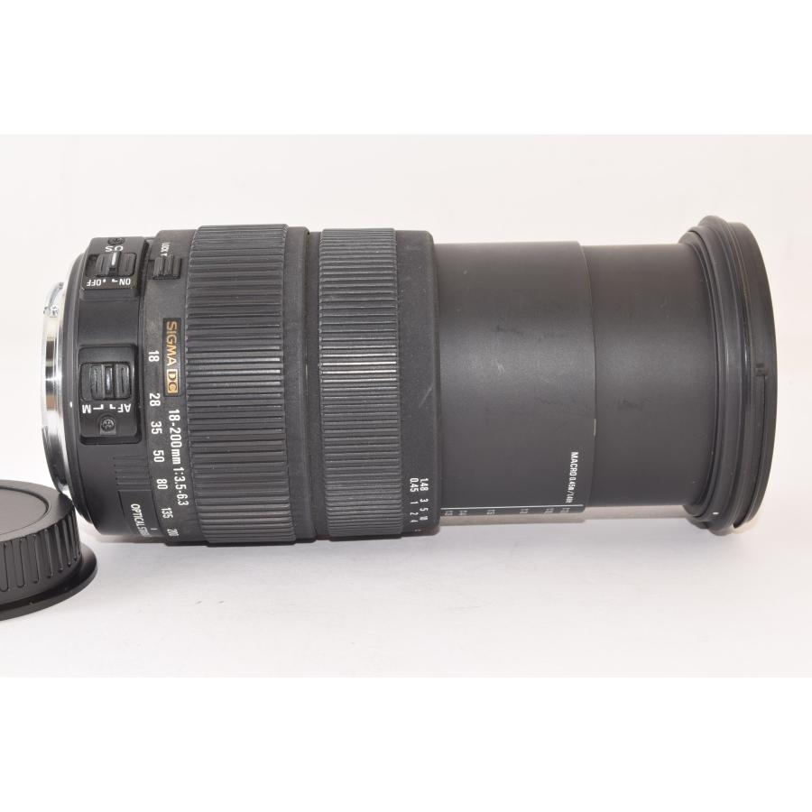 ☆ジャンク品☆ SIGMA シグマ 18-200mm F3.5-6.3 DC OS for Canon