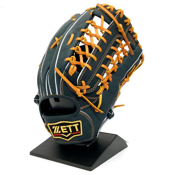 ☆旧ラベルZETTプロステイタス外野手用ソフト軟式草野球☆ 軟式グラブ