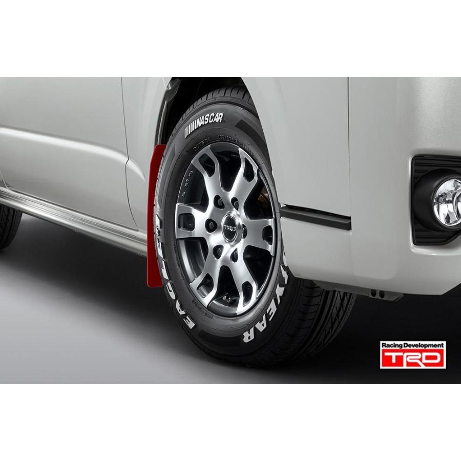 TRD ※5月中旬ごろ入荷待ち ハイエース 200系 全車用 マッドフラップ