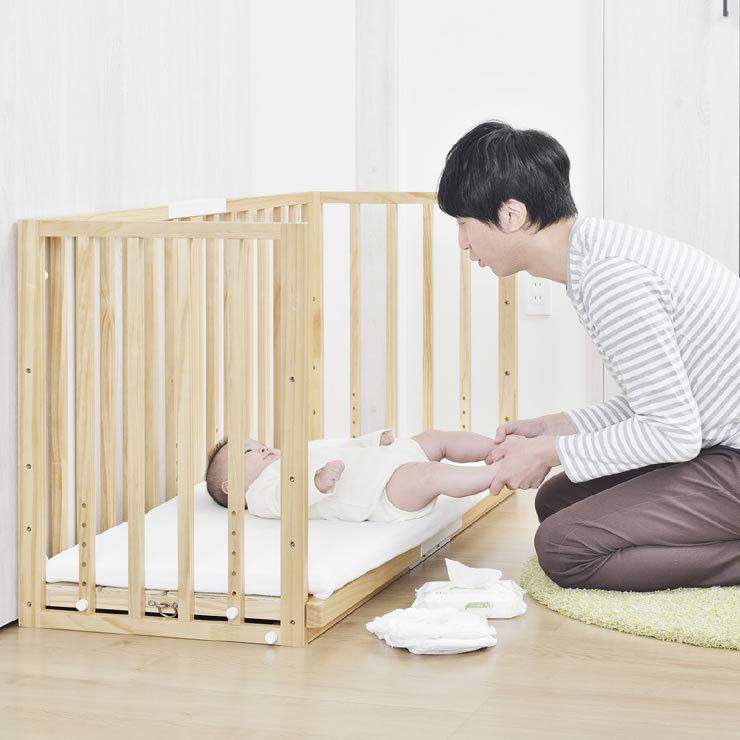 そいねーる3ベビーベッド 3点セット（ベッド＋ベビー布団セット＋