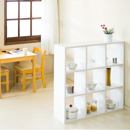 本棚 A4 ディスプレイ 正方形 間仕切り スクエア ラック 書棚 オープン