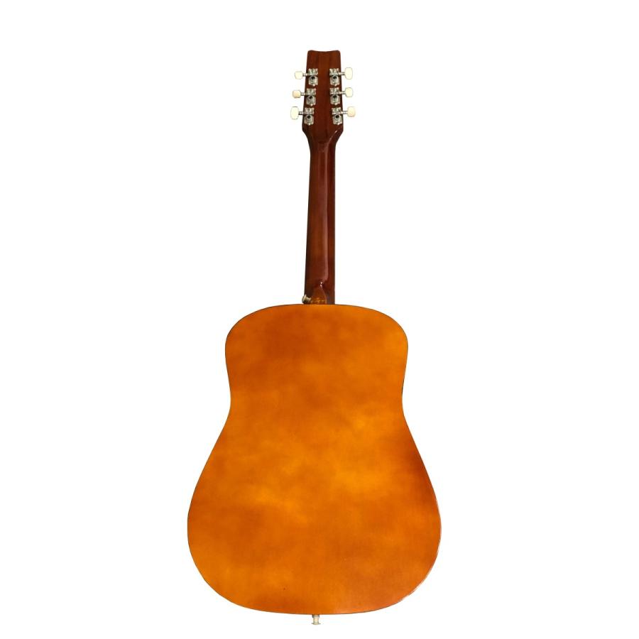 セミアコースティックギター オレンジグラデーション セミ