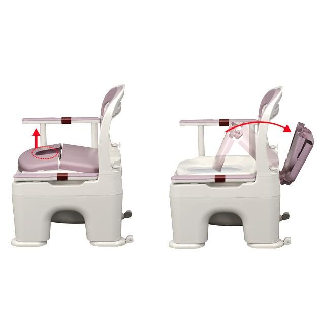 Panasonic（パナソニック） ポータブルトイレ 座楽 ラフィーネ PN