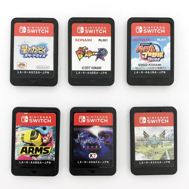 Nintendo SwitchソフトROMのみ6本セット 読込確認済み/星のカービィ