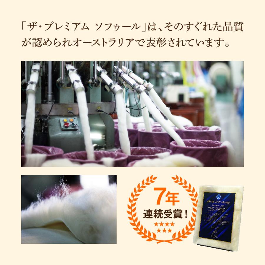 ディーブレス 毛布 The PREMIUM Sofwool 敷き毛布 ダブル | ソフゥール