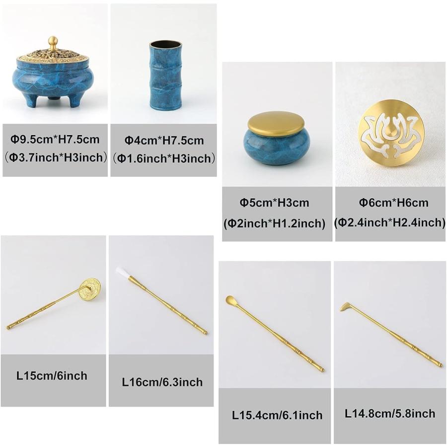 香作りキット 8 個/セット DIYお香作りキットDIY 逆流タワー お香型 香