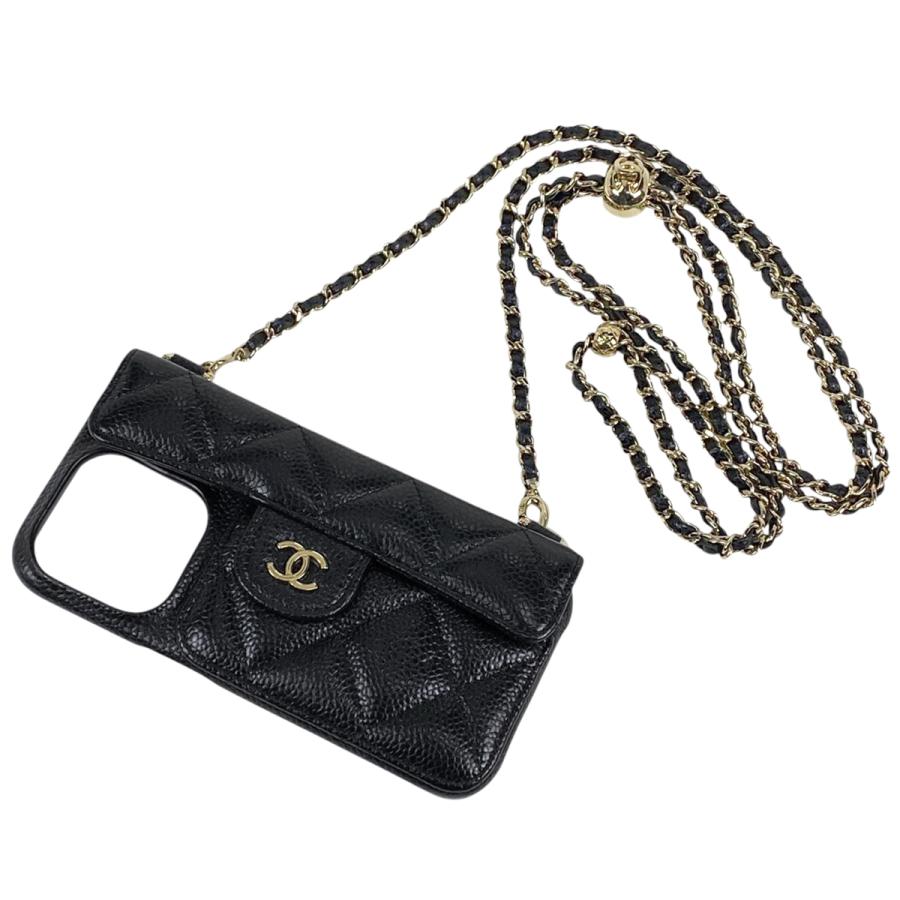 CHANEL（シャネル） ココマーク チェーン スマホケース iPhone