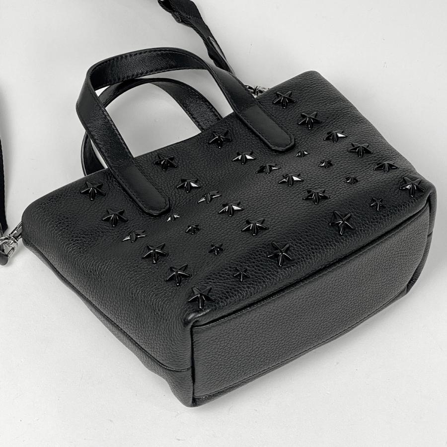 JIMMY CHOO（ジミーチュウ） ロゴ ハンドバッグ スタッズ スター 星