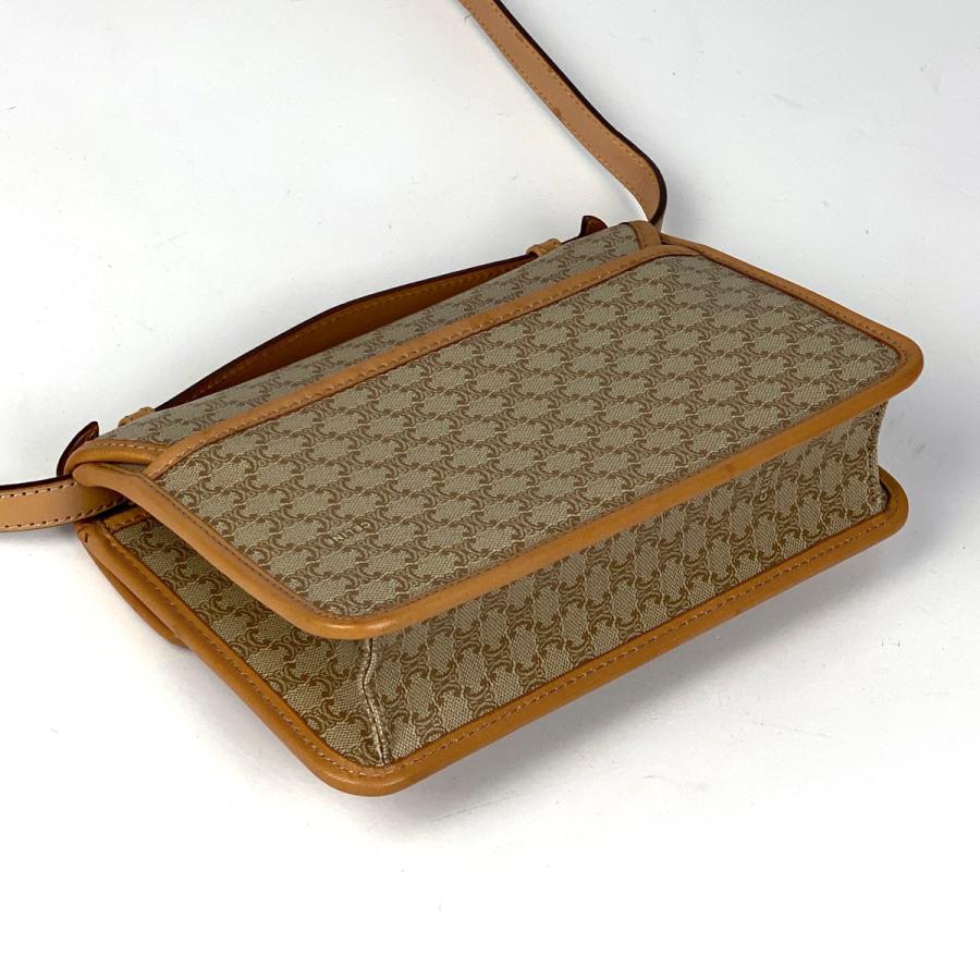 CELINE（セリーヌ） マカダム柄 斜め掛け ハンドバッグ ショルダー