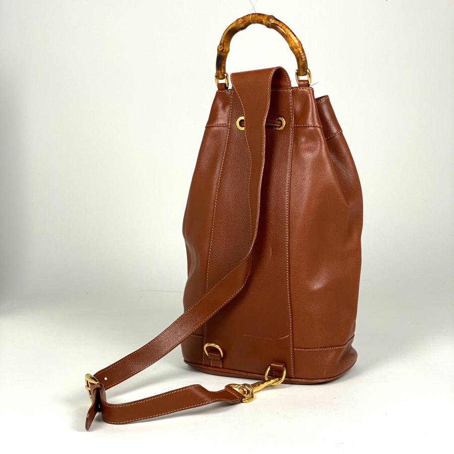 GUCCI（グッチ） バンブー 2WAY ボディバッグ 巾着型 オールドグッチ